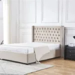 Eres Velvet Tufted Bed 160x200