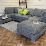 Brunswick U Shape Sofa Luxe Chenille