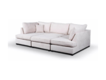 Sophia Corner Sofa Bed with Storage - Image 3