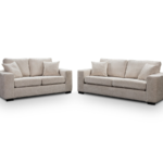 Chestnut 3+2 Sofa Set Enzo Fabric