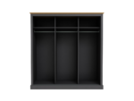 Devonshire Sliding Three Door Wardrobe with Mirror - Image 4