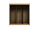 Devonshire Sliding Three Door Wardrobe with Mirror - Image 3