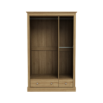 Devonshire Three Door Wardrobe with Two Drawers
