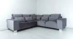 Sterling Corner Sofa Plush Velvet - Image 8