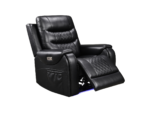 Forbes Electric Recliner Armchair Aire Leather