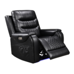 Forbes Electric Recliner Armchair Aire Leather