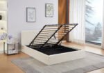 Maia Ecru Corded Storage Bed 140x190