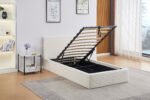 Maia Ecru Corded Storage Bed 90x190