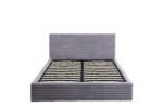 Maia Grey Corded Storage Bed 160x200 - Image 7