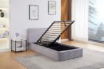 Maia Grey Corded Storage Bed 90x190 - Image 2