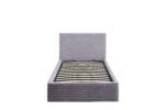Maia Grey Corded Storage Bed 90x190 - Image 3