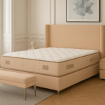 Coco Beige Velvet Storage Bed 160x200