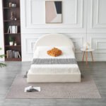 Valentina Bouclé Storage Bed 140x190
