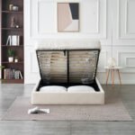 Valentina Bouclé Storage Bed 140x190 - Image 3