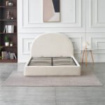 Valentina Bouclé Storage Bed 140x190 - Image 6