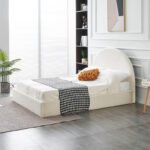 Valentina Bouclé Storage Bed 140x190 - Image 7