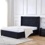 Eres Velvet Tufted Bed 140x190