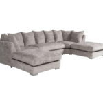 Lancaster U Shape Sofa Soft Chenille