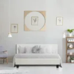 White Bed With Slatted Base 140/160