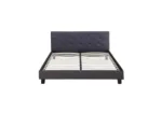Black Tufted Bed Noir 140/160 - Image 2