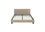 Taupe Tufted Bed 140/160