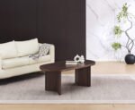 Page Walnut Oval Coffee Table 120x60x45cm
