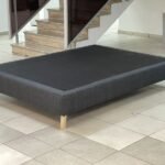 Fabric Upholstered Bed Base 160x200x20cm