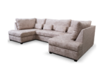 Marlowe U Shape Sofa Bed with Storage - Image 3