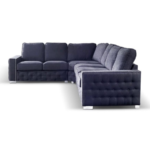 Opal 6 Seater Corner Sofa Chenille