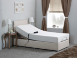 Sleepwell Adjustable Electric Bed with Memory Foam Mattress and Headboard - Image 2