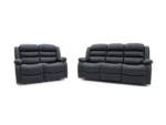 Sorrentino 3+2 Recliner Sofa Set Aire Leather - Image 2