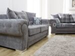 Verona 3+2 Sofa Set Grey