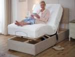 Restpocket Electric Adjustable Bed with Pocket Mattress and Headboard
