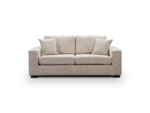 Chestnut 3 Seater Sofa Cream Enzo Fabric - Image 2