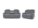 Sorrentino 3+2 Recliner Sofa Set Aire Leather - Image 4