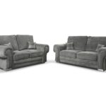 Vegas 3+2 Sofa Set Grey
