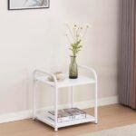 CHEVET ASTRA BLANC EPOXY 42X39X46CM - Image 3