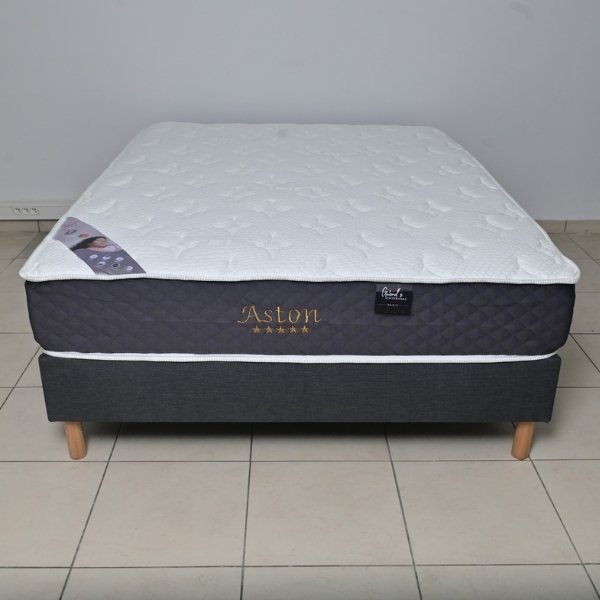 MATELAS ROULÉ A RESSORTS ENSACHES ASTON 140X190X25